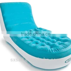 INTEX Blue Flocking Single Deck Chair thumbnail-6