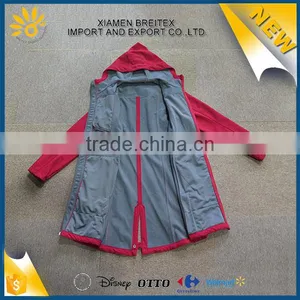 Top Quality Custom Fashion Windproof Softshell Winter Long Women Coat thumbnail-3