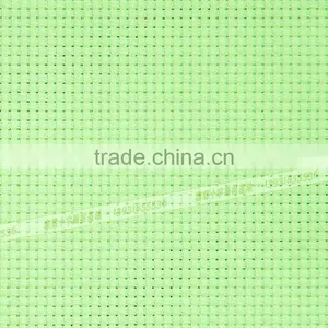 Wholesale Green 11CT Hole Fabric 100 % Cotton Cross Stitch Fabric DIY Craft Cross Shape Fabric Embroidery 150cm thumbnail-2
