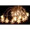 FY-03A-010 LED Cheap ChristmasSnowflakes Lights Bulb Lamp String Chain thumbnail-1