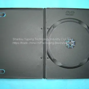 9mm Rectange Storage Dvd Case Dvd Box Dvd Cover Single Black Good Quality Cheap Price (YP-D804H) thumbnail-2