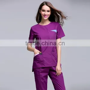 Wholesale Custom Cotton/polyester Design Male&female Nurse Uniform thumbnail-4