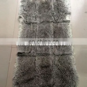 Factory Wholesale Thick and Soft Real Rabbit Fur Fabric thumbnail-3