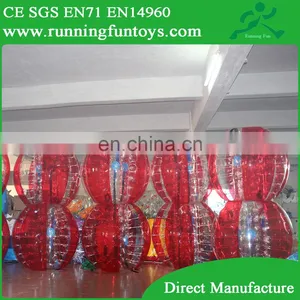 Cheap Price!!! TPU/PVC Jogo Bumper Ball,inflatable Bubble Football,inflatable Balls Ride thumbnail-1