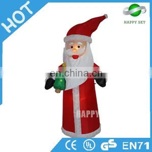 HI Hot Sale Christmas Giant Inflatable Snowman Decoration Product, Inflatable Reindeer Christmas Decoration thumbnail-3