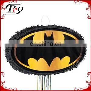 Batman Logo Pull String Pinata Designs thumbnail-1