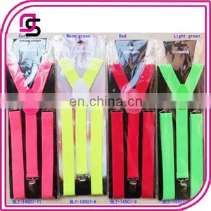 Hot Pink Neon Colour Spring Suspender With Cheap Price thumbnail-1