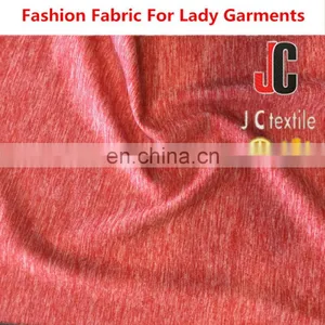 JC-K671141 China Supply Polyester Loose Gauze Jacquard Hacci Knit Fabric for Spring Wear thumbnail-4