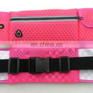 Custom Promotional Blue Blank Nylon Sports Bag With Zipper for Extra Security thumbnail-5
