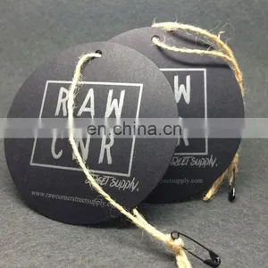 Creative Crownwin Recycled Jeans Paper Hang Tag With Logo Hang Tags thumbnail-2