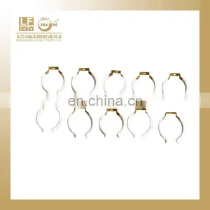 LED Fluorescent Lamp Accessories, T10 Bracket/Fixed Card Lamp Metal Clip/Spring Clip thumbnail-1