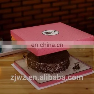 2015 Transprent Pvc Cake Box With Paper Cap thumbnail-1