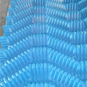 750mm*800mm Pvc Cross Flow Cooling Tower Fill Cooling Tower Honeycomb Fills thumbnail-1