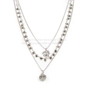 2019 New Fashion Style Pendant Necklaces Jewelry N06-22273 ，2019 New Style Alloy Pendant Necklace, Alloy Gold Pendant Necklaces, Pendant Necklaces Jewelry thumbnail-3