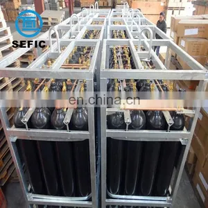 DNV Offshore Used Mobile Oxygen Cylinder Rack With 16/18 Cylinders thumbnail-2