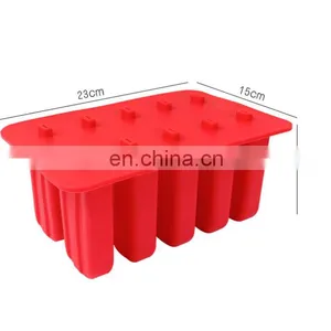 DIY 10 Holes Creative Silicone Mold for Ice Cream and Popsicle thumbnail-1