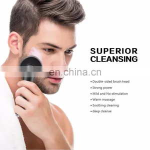 LEVETT Myris Personal Skin Care Silicone Face Cleaner Brush Waterproof Facial Cleaner for Man thumbnail-2