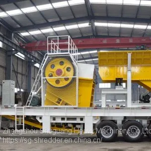 Zhengzhou Stone Ballast Portable Mobile Aggregates Impact Crushing Plant thumbnail-1