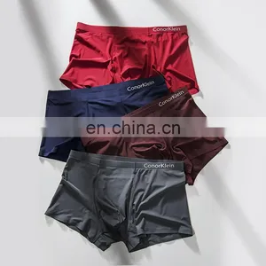 Breathable With Polyester and Nylon FiberMen's One-piece Cool Boxer Brief Underwear thumbnail-2