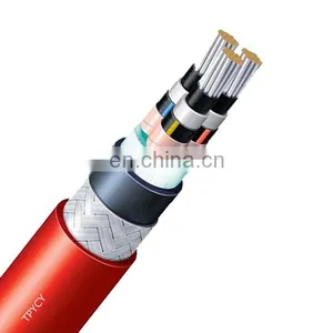 TTYC TTYCS 150/250V Shipboard Cable Tinned Copper Rubber Neoprene Watertight Flexing Cable 2 3 4 5 Cores thumbnail-1