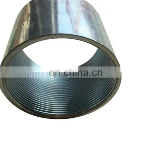 Hot Dip Galvanized Steel Conduit Fittings 4 Inch Rigid Coupling Manufacturer thumbnail-1