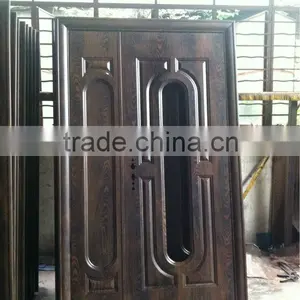 Steel Security Door (LT-911G) Glass Door thumbnail-4