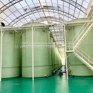 Glass Fiber Reinforced Plastic Brewing Food Tank FRP Brewing Food Tank Acid Storage Tank Manufacturer thumbnail-2