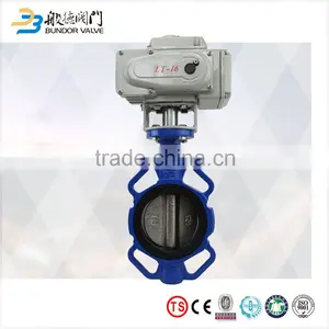 Electric Actuator Wafer Type Butterfly Valve thumbnail-1