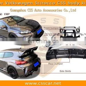 Aspec Design Wide Bumper Body Kit for vw Scirocco Kit Car Body Kits thumbnail-4