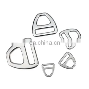 Hardware Fitting D Ring With a Cross Durable Aluminum Alloy Metal thumbnail-4