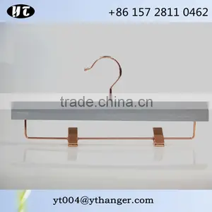 High End Wooden Hanger Matched Sets With Gold Hardware thumbnail-3