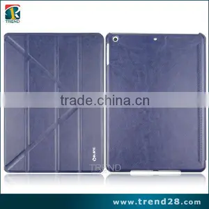 Wholesale Folding Leather Flip Cover Case for Ipad Air Tablet thumbnail-3