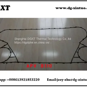 B110 Equivalent Heat Exchanger Gasket For APV Plate Heat Exchanger thumbnail-1