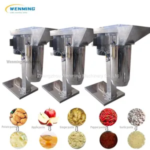 Ginger Garlic Paste Making Machine Garlic Grinder Chilli Pepper Crusher Stainless Steel Electric Garlic Press Garlic Chopper thumbnail-3