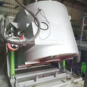 Aluminum Alloy Melting Furnace Spot 500 kg Dump Crucible Melting Furnace thumbnail-1