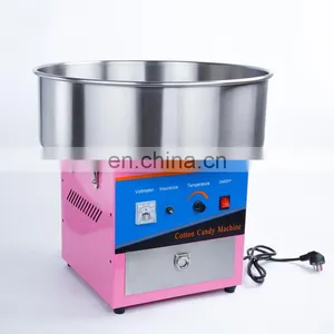 110V/220V Commercial Sweet Cotton Candy Maker Electric Automatic Marshmallow Flower Fancy Candyfloss Sugar Floss Machine US EU thumbnail-3