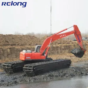 Hydraulic Amphibious Excavator Land and Water Excavator Diggers in Water thumbnail-1