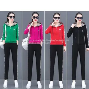 Sports And Leisure Fashion Suit Women's Clothing 2022 Spring And Autumn New Two-Piece Trend thumbnail-1