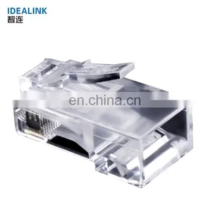 High Performance 1000pcs Set UTP Network Ethernet Cat6 Rj45 Connector 8p8c Modular Plug thumbnail-5