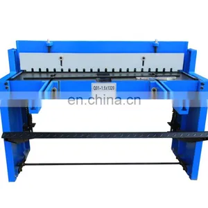 2022 Popular Sheet Metal Cutting Tools FS1000 Cheap Foot Hand Shearing Machine From China thumbnail-5