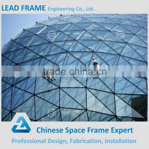 High Standard Prefabricated Structure Glass Dome thumbnail-2