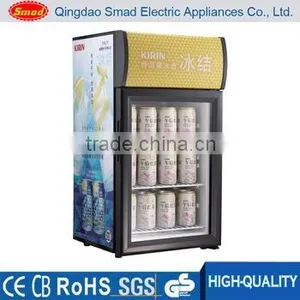 Single Glass Door Mini Table Top Refrigerating Showcase thumbnail-6