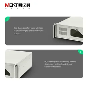 4U Industrial Control Chassis Embedded Industrial Control Host Low-power Windows Fanless Computer thumbnail-4