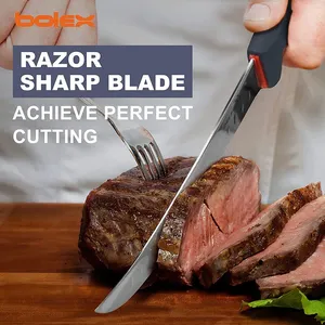 Steak Beef KNIFE Curved Knives Needle PROFESSIONAL TABLE FOODSERVICE CATERING KNIVES HOTEL SUPPLY thumbnail-2