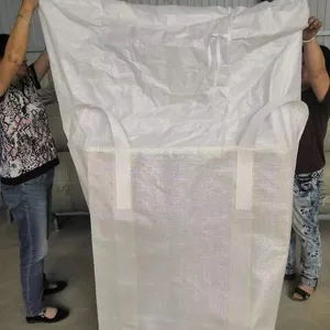 Ventilated Dustproof Plastic Packaging Bags For Industrial Garden Waste Building Materials Circular FIBC Bag thumbnail-3