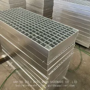 Hot Dip Galvanizing Flooring Bar Grating /Heavy-Duty Industrial Flooring /Hot STEEL Bar Grating.Welded Steel Grating Flooring thumbnail-3