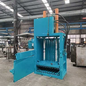 Vertical Baler Waste Paper Plastic Baling Machine Can Be Exported to Many Countries thumbnail-2