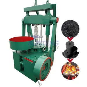 Biomass Charcoal Briquetting Machines Olive Husk Coconut Husk Charcoal Making Machine EPC thumbnail-1