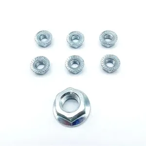 DIN 6923 Factory Selling Zinc Plated Hexagon Flange Nuts thumbnail-2