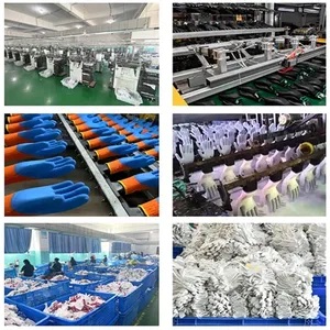 Wholesale White Cotton Work Gloves Comfortable Knitted Safety Gloves for Warehouse Packing Handling and Farm Use thumbnail-5